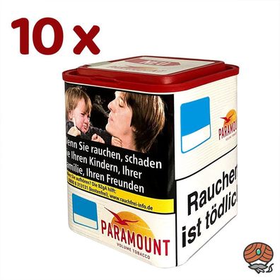 Paramount Volumentabak / Stopftabak Dose 10x 38g