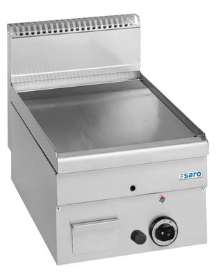 Saro SARO Gasgrillplatte, glatt, Auftisch, 400x600, GFT46L