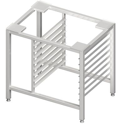 Stalgast Untergestell mit GN 11 Einschubschienen, 1050x770x750 mm, verschweißt