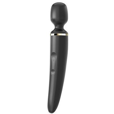 Satisfyer Magic Wand Massagestab Schwarz - Ultimative Entspannung fuer Alltag und
