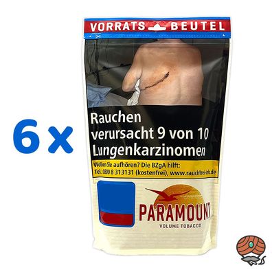 Paramount Volumentabak / Stopftabak Beutel 6x 170g