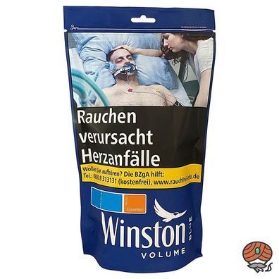 Winston Blue / Blau Volumentabak 105g Beutel