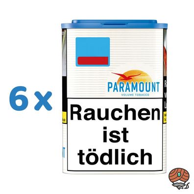 Paramount Blue / Blau Volumentabak Dose 6x 80g