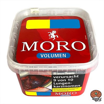 Moro Red / Rot Volumentabak 130g Box Zigarettentabak / Stopftabak