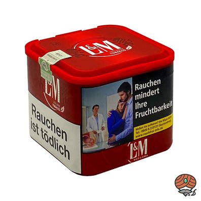 L&M Red/Rot Volumentabak / Zigarettentabak 39g M Dose