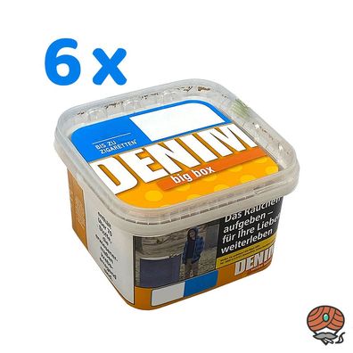 Denim Volumentabak Big Box 6x 160g