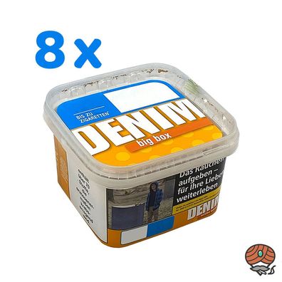 Denim Volumentabak Big Box 8x 160g
