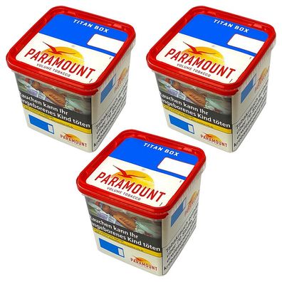 Paramount Volumentabak Titan Box 3x 315g