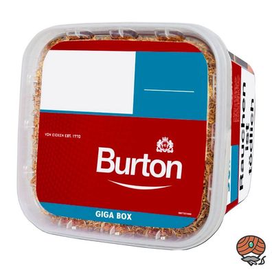 Burton Red/Rot Volumentabak / Stopftabak GIGA Box 400g Eimer