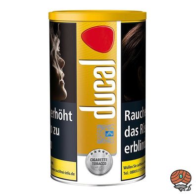 Ducal Gold Stopftabak Zigarettentabak Feinschnitt Tabak 168g Dose