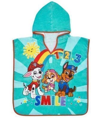 Kinderponcho von Psi Patrol - Hochwertiger Einteiler fuer Kinder