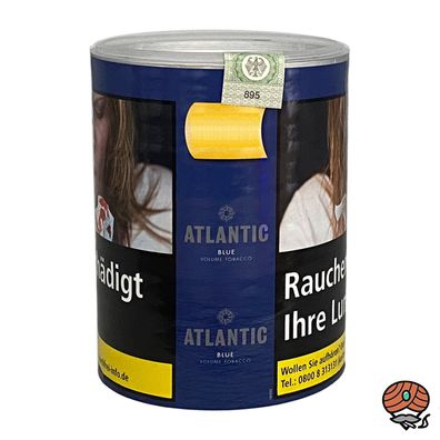 Atlantic Blue Tabak/Volumentabak/Stopftabak/Zigarettentabak 65g Dose