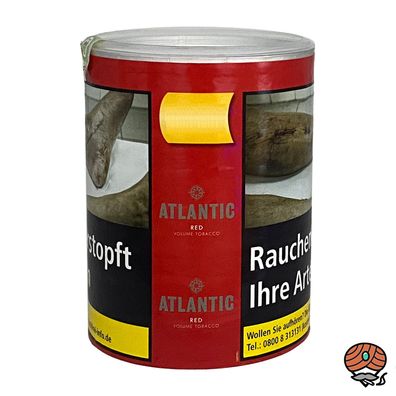 Atlantic Red Tabak / Volumentabak / Stopftabak / Zigarettentabak 65g Dose