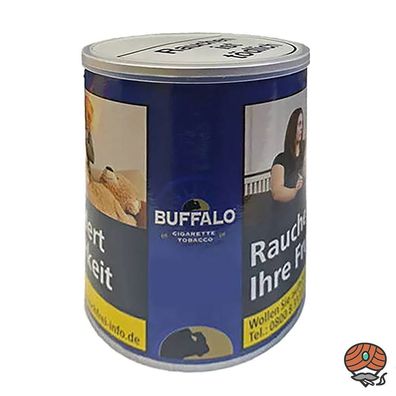 Buffalo Blue/Blau Halfzware Feinschnitttabak/Drehtabak 140g Dose