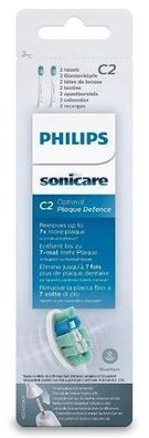 Philips Sonicare Ersatzbuersten HX9022/10 - Doppelpack Hochwertige Aufsteckbuerste