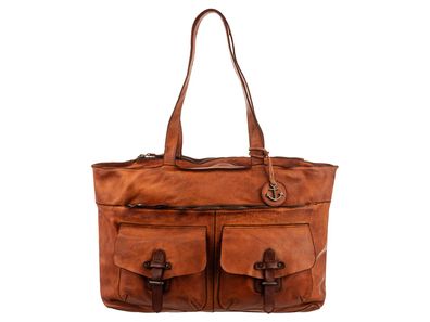 Harbour 2nd UP13070 Totebag Style Jordan Tragetasche - Farben: cognac