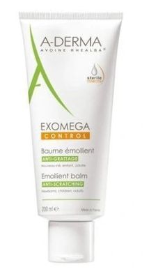 A-Derma Exomega Control Emollient Balsam, 200 ml - Intensiv Feuchtigkeitsspenden