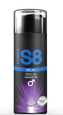 Stimul8 S8 - Delay Penis Gel 30 ml - Verzögerungsgel - Stimula8 - Verzögerung