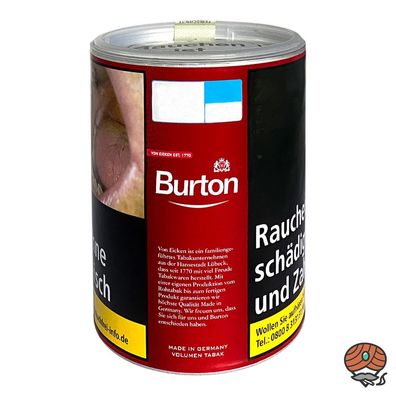 Burton Red / Rot Volumentabak 65g Dose
