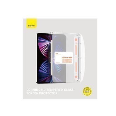 Baseus Schutzglas fuer iPad Pro 12.9" (2018-2022) mit Installationskit - Kristall
