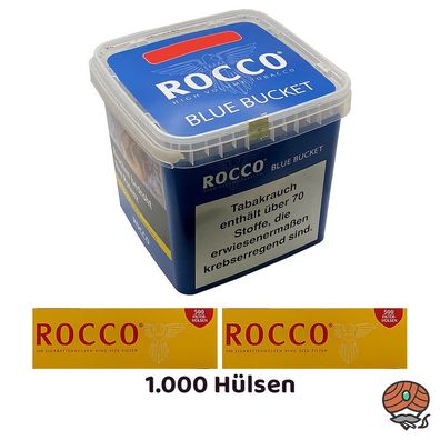 ROCCO Volumentabak BLUE BUCKET 500g, 1000 Hülsen