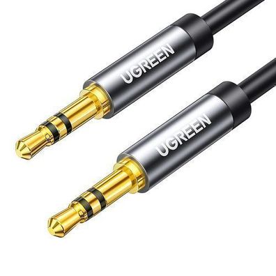 Ugreen AV119 Audio Kabel - 3,5mm Klinke zu 3,5mm Klinke, 3m, Schwarz