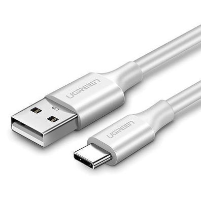 Ugreen USB-A/USB-C Ladekabel 3A 2m - Weiss, Modell US287 60123 | Hochwertiges Com