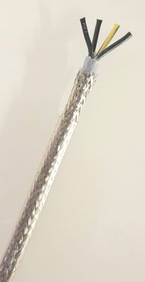 LAPP Ölflex 110CY "4G4" / HiFi-Netzkabel Meterware / abgeschirmt / 4x4,0mm²