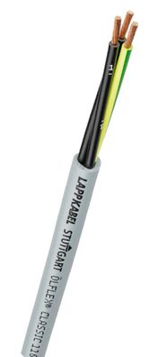 LAPP Ölflex 110 "3G1,5" / Netzkabel Meterware / 3x1,5mm² / grau / OFC / Audio