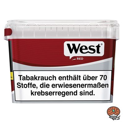 West Red/Rot Volumentabak 115g Mega Box