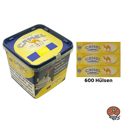 Camel Yellow/Gelb Volumentabak/Zigarettentabak 300g Eimer, 600 Hülsen