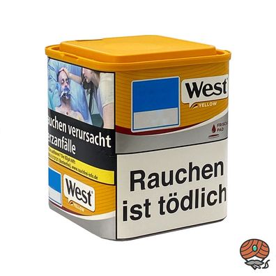 West Yellow Volumentabak 40g Dose