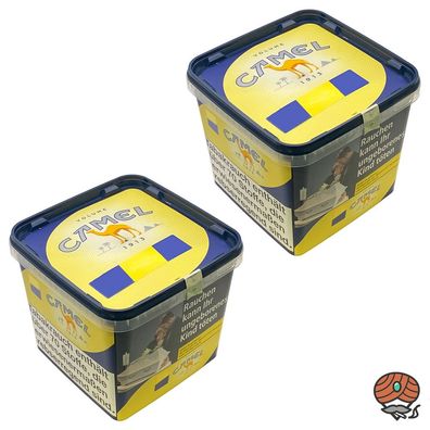 Camel Yellow / Gelb Volumentabak / Zigarettentabak Eimer 2x 300g