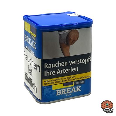 Break Blue / Blau Volumentabak / Tabak 57g Dose