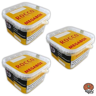ROCCO Tabak / Volumentabak Gelb Megabox 3x 160g