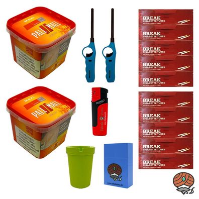 Pall Mall Volumentabak Maxi Box 2x 310g, 2000 Break Hülsen, Box, u.v.m