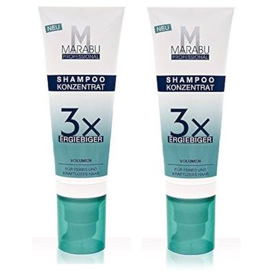 MARABU Shampoo Konzentrat 3x ergiebiger für Feines & Kraftloses Haar Glanz Sparsam