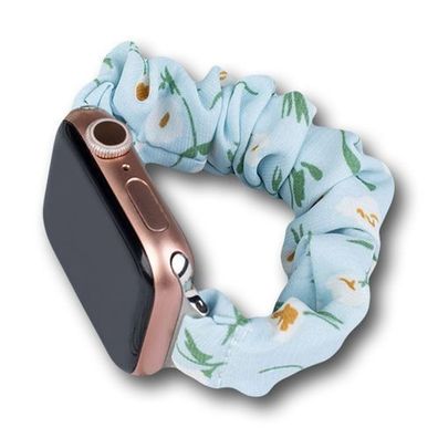 Elastisches Textilarmband fuer Apple Watch 7 / 6 / 5 / 4 / 3 / 2 / SE (45 / 44