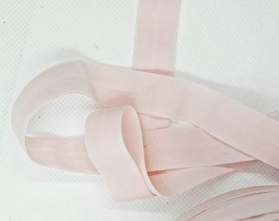 1m x 15mm Falzgummi Rollierband Einfassband elastisch soft matt Farbe Rosa Antik