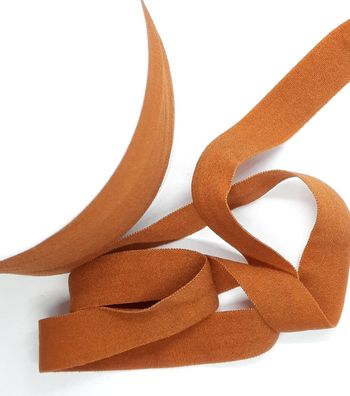 1m x 15mm Falzgummi Rollierband Einfassband elastisch soft matt Farbe Kupfer
