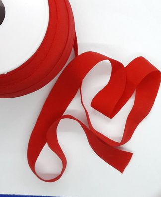1m x 15mm Falzgummi Rollierband Einfassband elastisch soft matt Farbe Rot