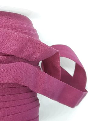 1m x 15mm Falzgummi Rollierband Einfassband elastisch soft matt Farbe Pflaume