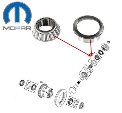 Differenzial Pinion Lager HA RAM 1500 Bj:13-25 (Gen.4 & Gen.5) mit 9.25"