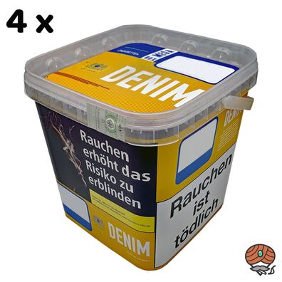 Denim Volumentabak Mega Box 4x 210g Eimer