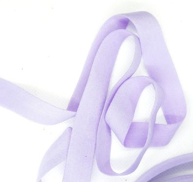 1m x 15mm Falzgummi Rollierband Einfassband elastisch soft matt Fb. Flieder Hell