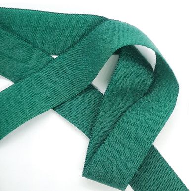 1m x 15mm Falzgummi Rollierband Einfassband elastisch soft matt Fb. Flaschengrün