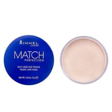 Rimmel Match Perfection Transparenter Loser Puder 001, 10g - Perfektes Finish fue