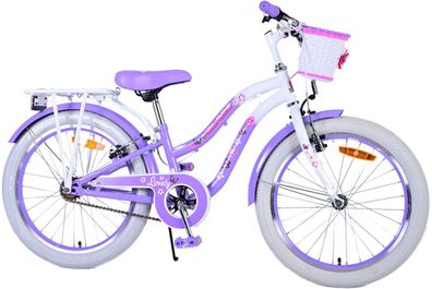20 ZOLL Kinder Mädchen Fahrrad Kinderfahrrad Rad LOVELY Lila 22124