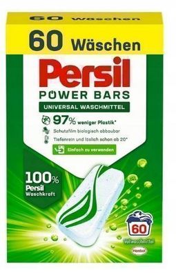 Persil Power Bars Universalwaschmittel, 1,77 kg - Import aus Deutschland