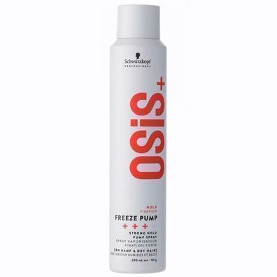 Schwarzkopf Professional Osis+ Freeze Pump Stark Halt Haarspray, 200ml